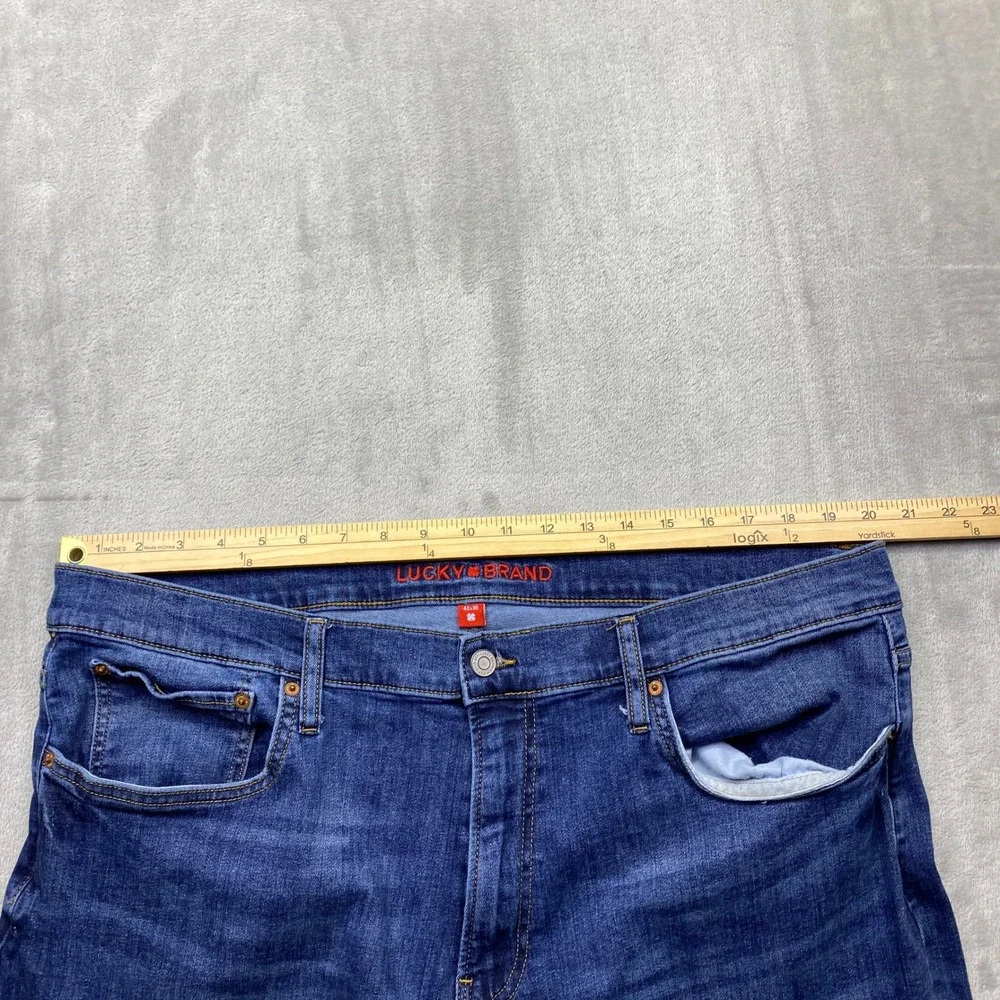 Lucky Brand 223 Straight Leg Mens Jeans Sz‎ 40 Blue Medium Wash Denim Pants